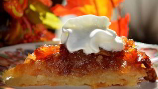 Перевернутый яблочный тарт