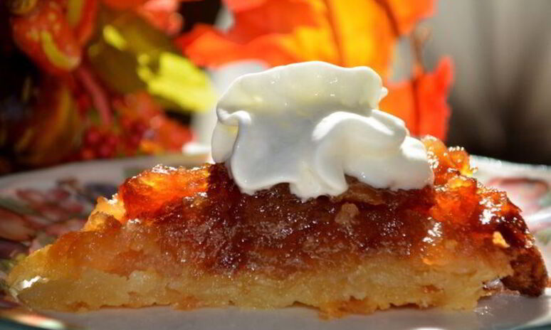 Рецепт перевернутый яблочный тарт