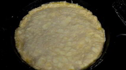 перевернутый яблочный тарт