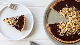 Шоколадно-ореховый тарт