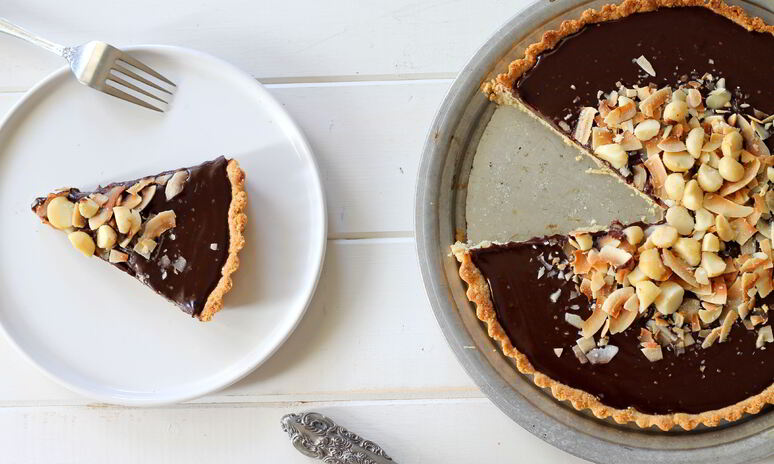 Рецепт шоколадно-ореховый тарт