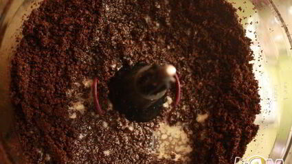 шоколадный тарт с клубникой