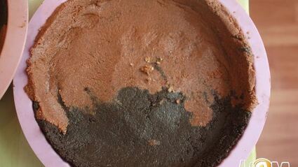 шоколадный тарт с клубникой