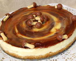 Сливочный тарт с карамелью
