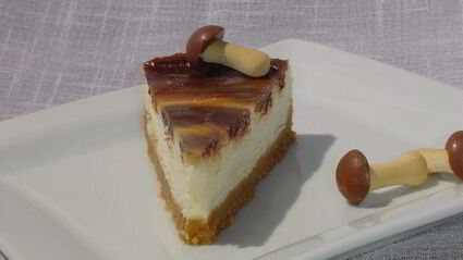 сливочный тарт с карамелью