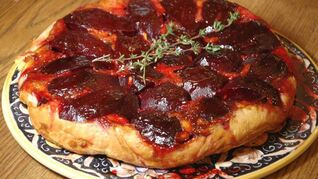 Свекольный тарт татен