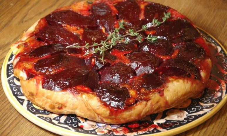 Рецепт свекольный тарт татен