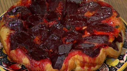 свекольный тарт татен