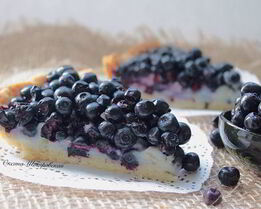 Тарт Черника-лаванда