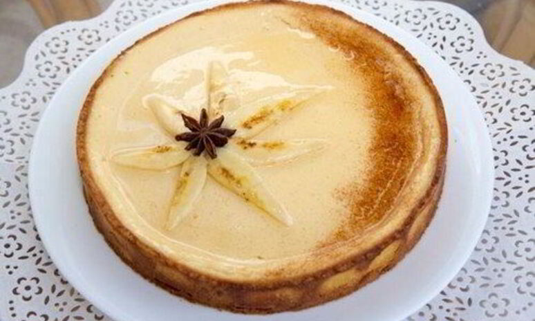 Рецепт тарт с бананами и йогуртовым кремом