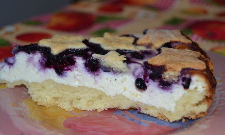 Рецепт тарт с черникой звездное небо