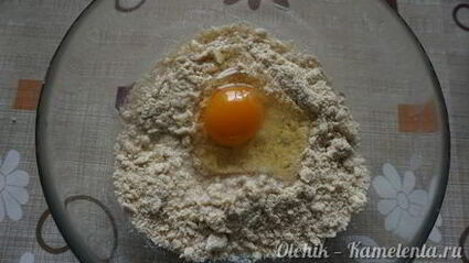 тарт с грушами и миндалем