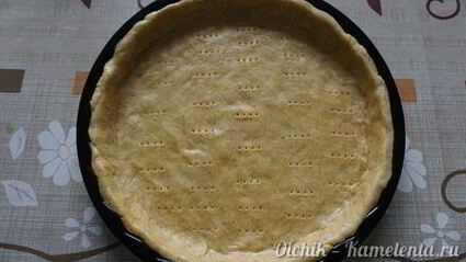 тарт с грушами и миндалем