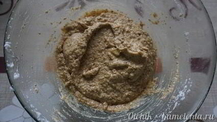 тарт с грушами и миндалем