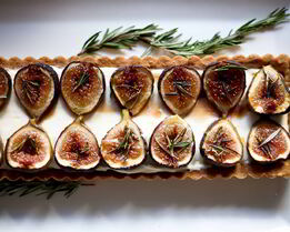 Тарт с инжиром