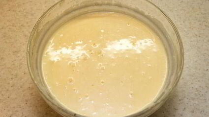 тарт с карамелизированными бананами и йогуртовым кремом