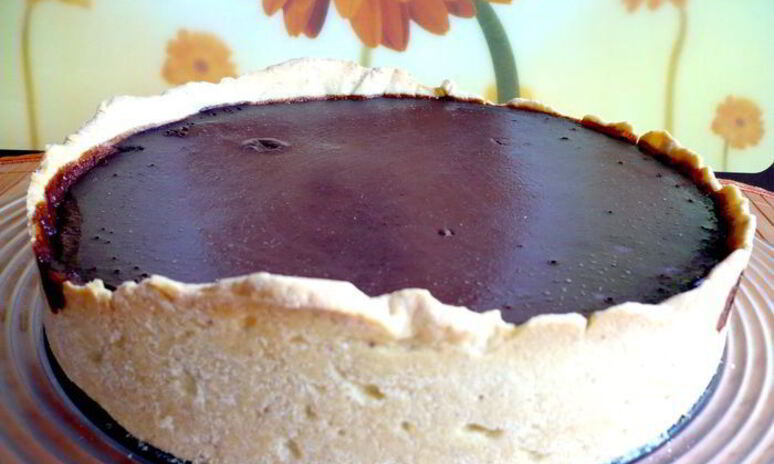 Рецепт тарт с карамелью и чили шоколадное озеро