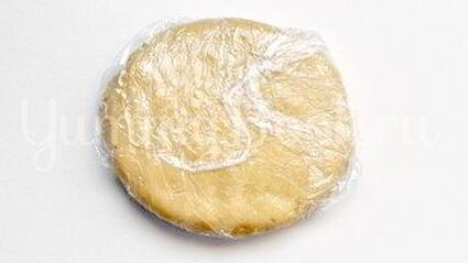 тарт с кокосовым молоком и грушами