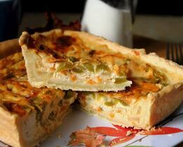 Тарт с курицей