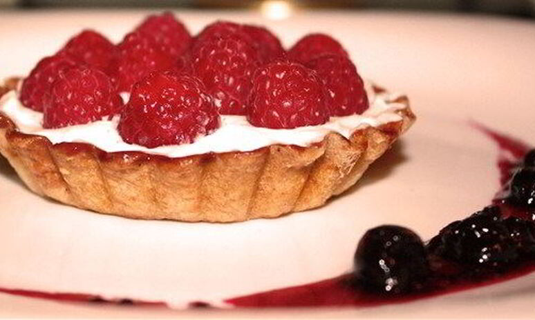 Рецепт тарт с малиной