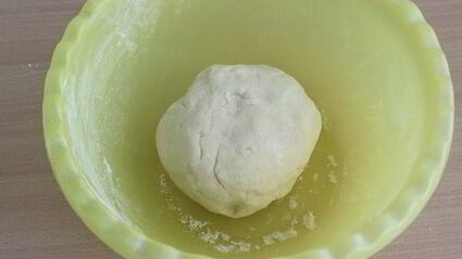 тарт с персиками