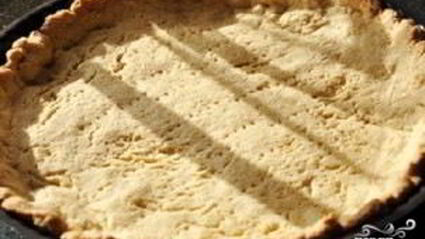 тарт с вишней и белым шоколадом