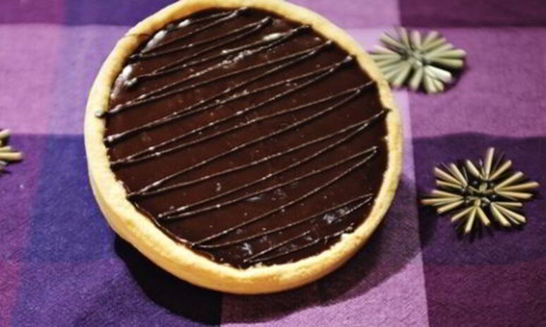 Рецепт тарт сникерс