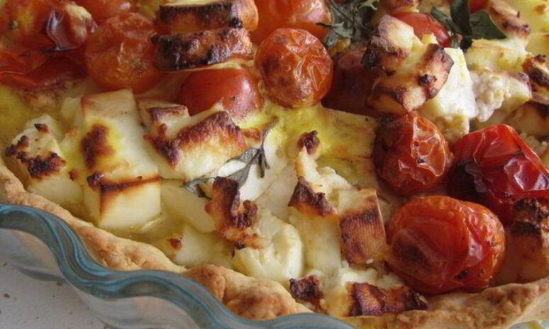 Рецепт тарт сырно-томатный