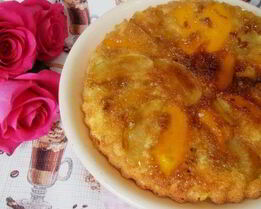 Тарт татен с тыквой и яблоком