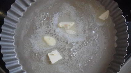 тарт татен с тыквой и яблоком