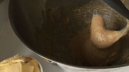 тарт тропезьен с творожным кремом