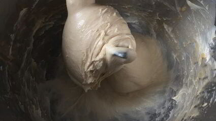 тарт тропезьен с творожным кремом