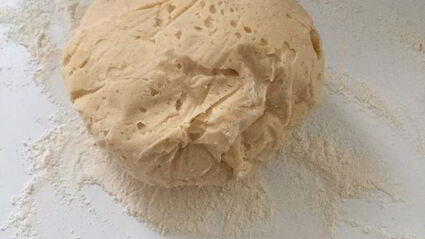 тарт тропезьен с творожным кремом