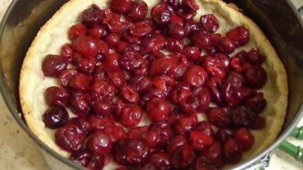 тарт вишня & шоколад