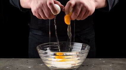 творожный тарт с малиной