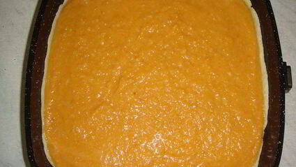 тыквенно-яблочный тарт