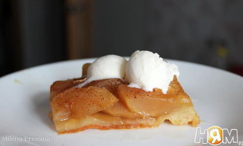 Рецепт яблочно-грушевый тарт