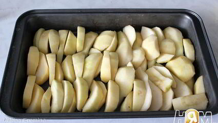 яблочно-грушевый тарт