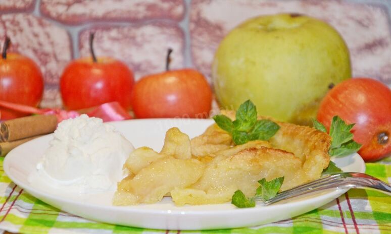 Рецепт яблочный тарт из яблок
