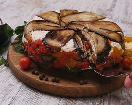 Террин из баклажанов