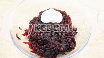 волованы со свеклой и сельдью