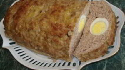 яйца в фарше в духовке