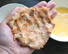 Яйца в мясном фарше в духовке