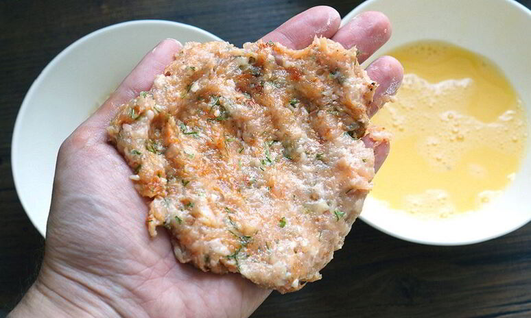 Рецепт яйца в мясном фарше в духовке