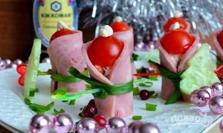 Рецепт закуска дедушки морозы