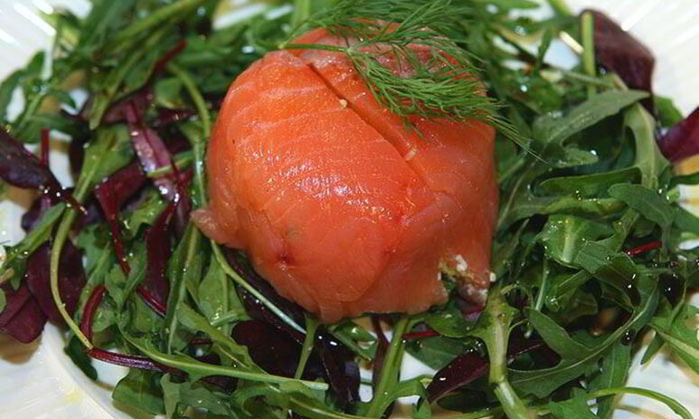 Рецепт закуска из семги с рисом