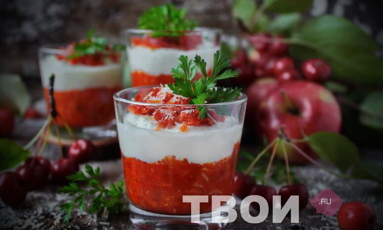 Рецепт закуска из яблок