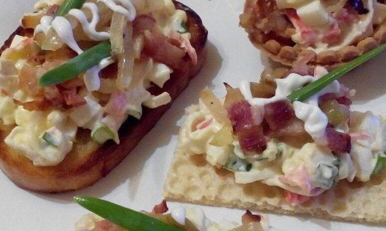 Рецепт закуска крабовое удовольствие