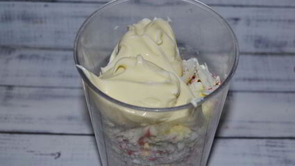 закуска на крекере