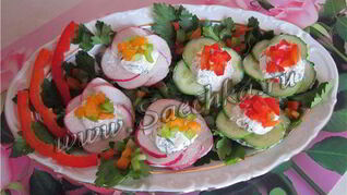 Закуска Овощной букет